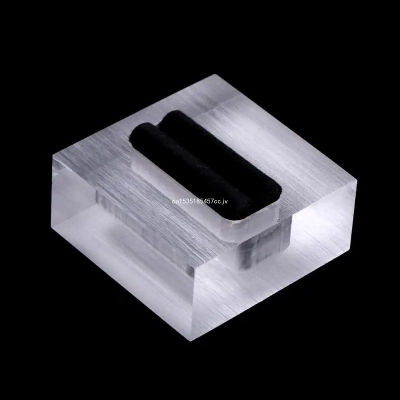 

Clear Acrylic Jewelry Display Stand Ring Showcase Display for Showcase Rectangle Dropship