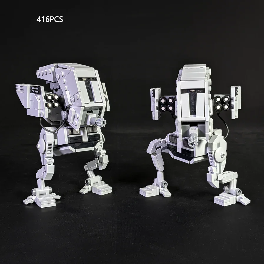 

SW MOC Robot Bauble Old Republic War Droid Mark I Puzzle Assembly Building Blocks DIY Model Toy Brick Children's Birthday Gift