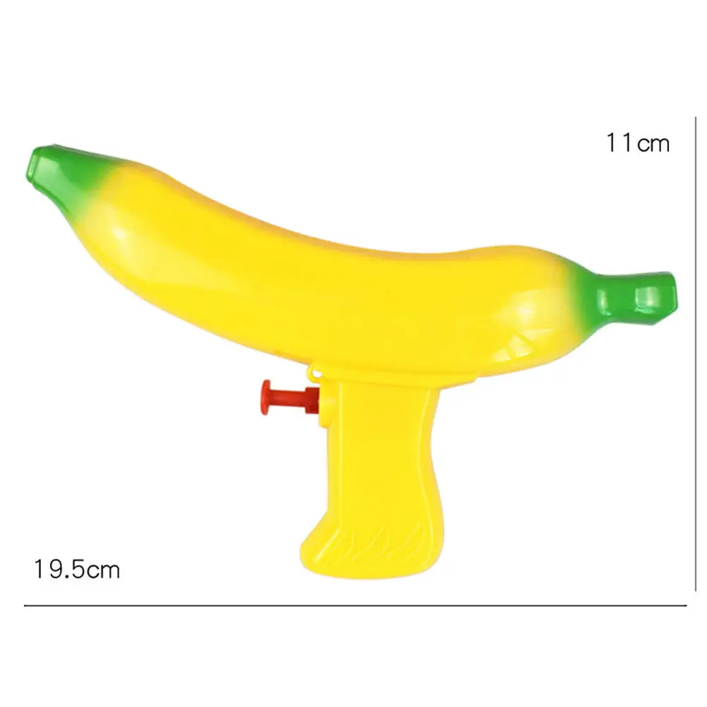 4pcs Banana Shape Water Soaker Toys Cartoon Play Water Toy Funny Summer Beach Playthings for Kids Children