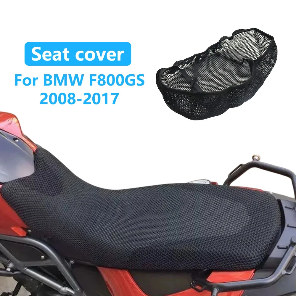 

For BMW F800GS F800 GS 2008-2017 Motorcycle Seat Cover 3D Mesh Fabric Seat Non-Slip Breathable Protect Cushion