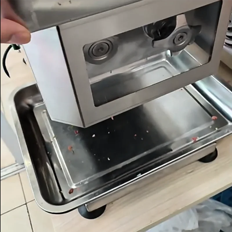Multifunctional Meat Cutting Machine Commercial Electric Meat   Slicer Dicer Machine Stainless Steel Automatic Meat Cutter