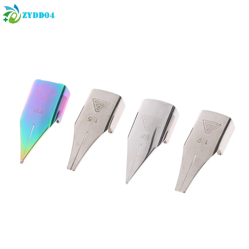 ●3Pcs 757# Fountain Pen Nib Accessories Dazzling F/EF/M Art Nib School Supplies image 5