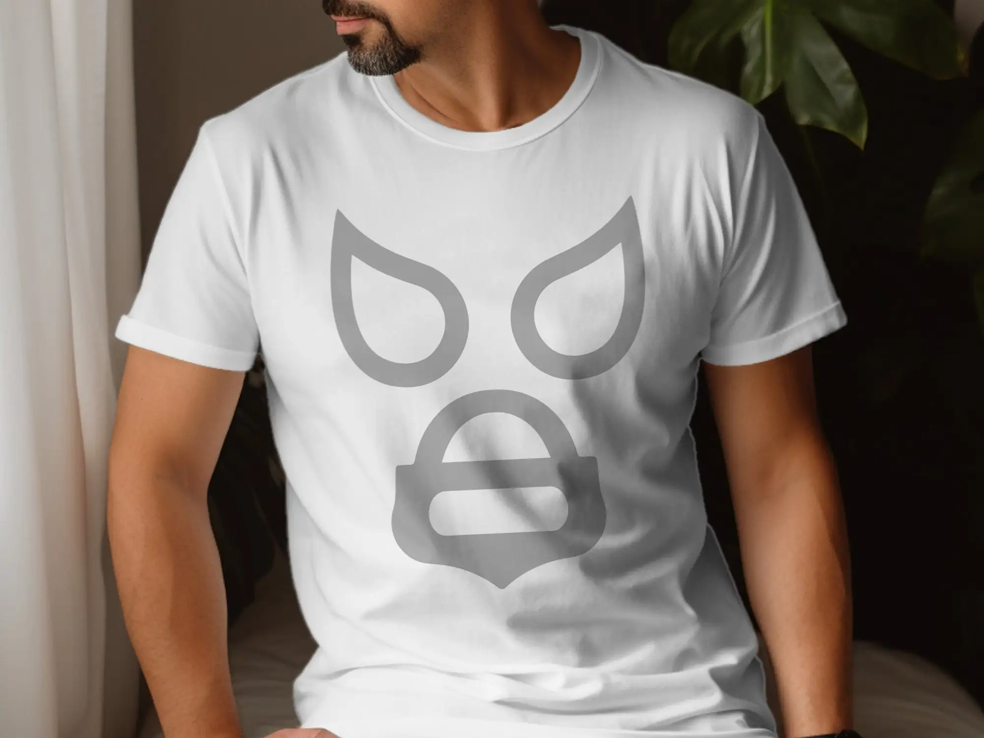 El Santo Mexican Wrestler Mask T Shirt Lucha Libre themed s and Artesanias Mexicanas