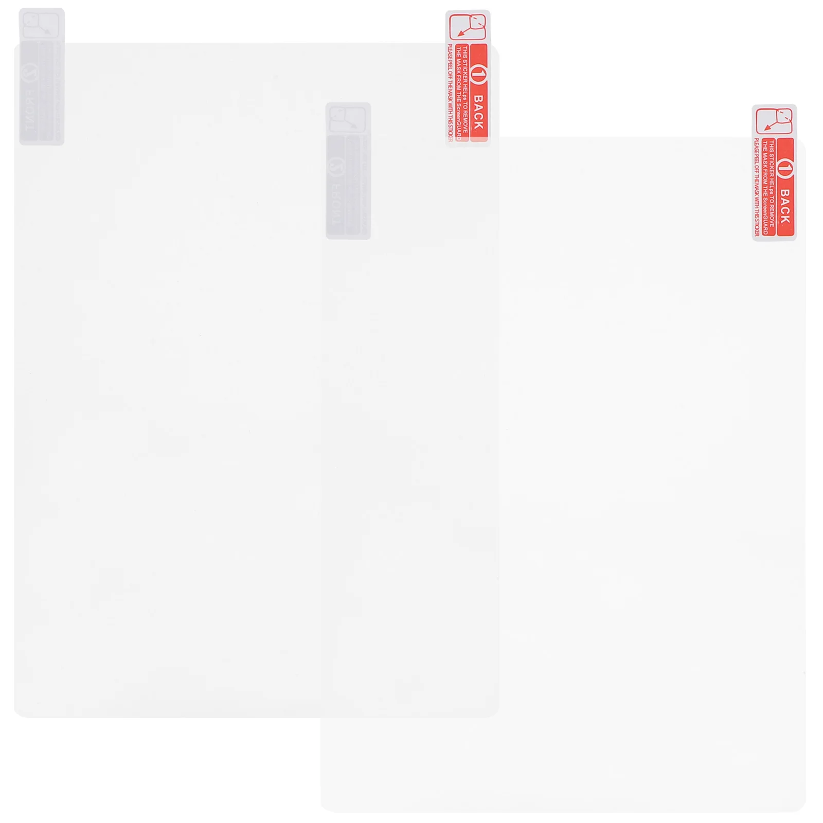 

10 Pcs 5 Screen Protector PET Film for Ebook Reader 6 8 Inch Protective Films Easy Apply No Bubbles