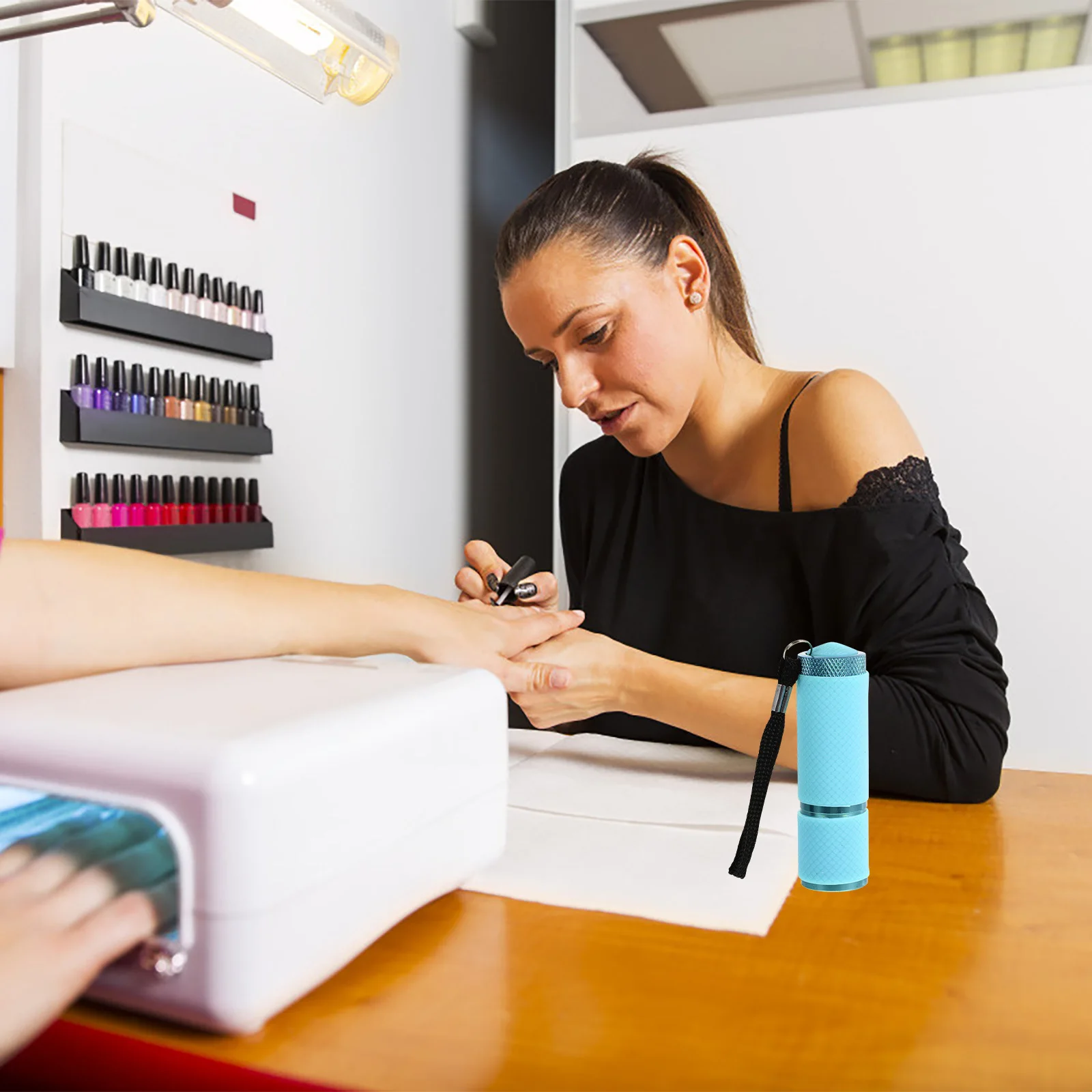 Mini lampe à ongles portative Uv LED, 1 pièce, sèche-linge pour Extensions de Gel, outil de manucure à séchage rapide, dispositif Portable de qualité Salon