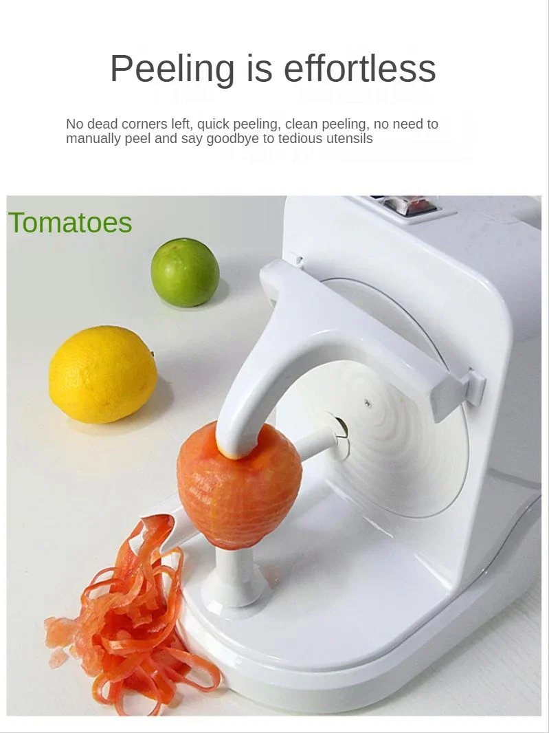 Elektryczna obieraczka do owoców W pełni automatyczna wielofunkcyjna obieraczka do pomarańczy Persimmon