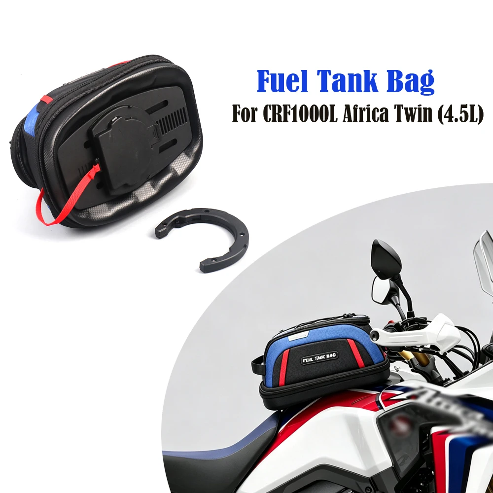 Waterproof Magnetic Tank Bag Quick Lock And Release Vest Storage Motorcycle Tankbag For Honda CRF1000L Africa Twin Luggage Carry