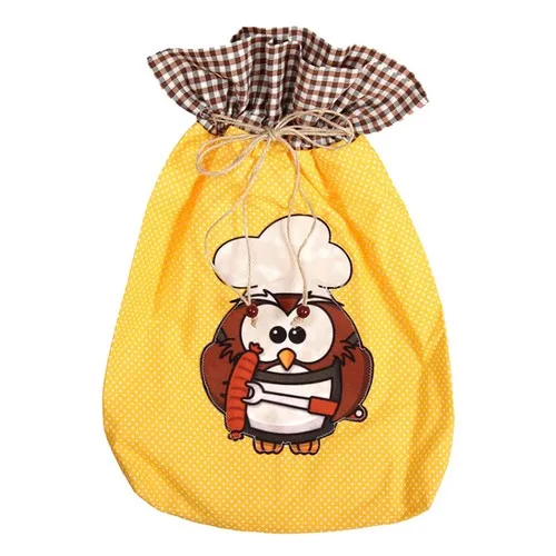 By Nihalce Fabric Bread Bag