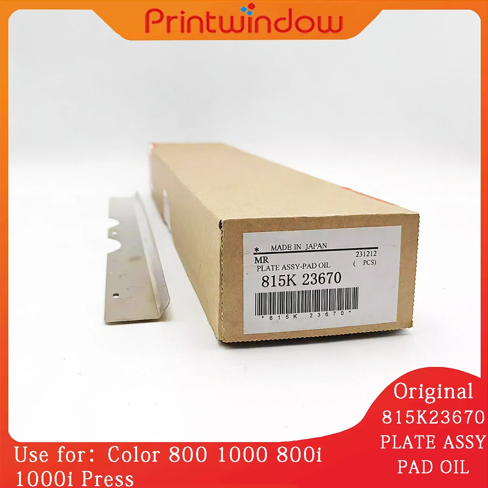 

Original 815K23670 PLATE ASSY-PAD OIL for Xerox Color 800 1000 800i 1000i Press Iridesse Production Press Pad Assembly