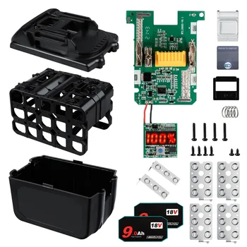 BL1890 9.0Ah battery Makita 18V DIY 6.0Ah shell box BMS PCB board with charge protection can load 15 batteries