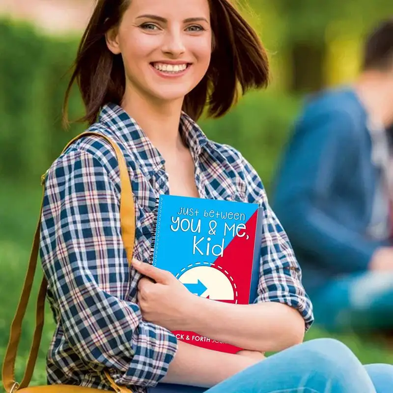 Hin und her Tagebuch Kind schreiben Journal Familien journal Eltern und Kind Tagebuch Tagebuch Notizbücher nur zwischen Ihnen und mir