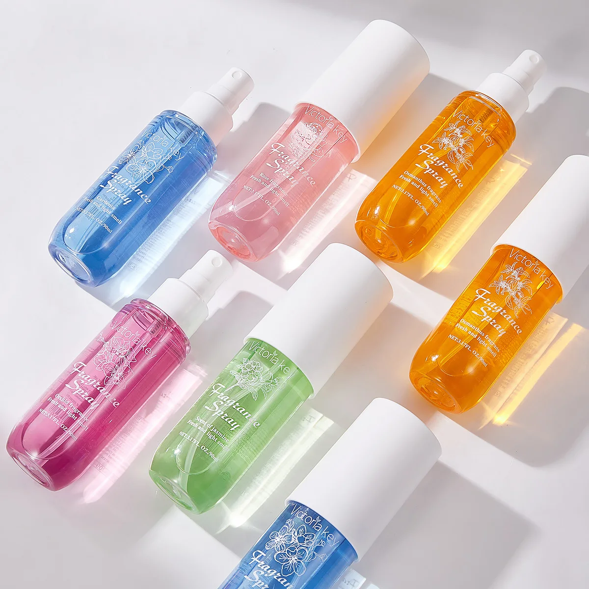 สเปรย์น้ำหอมลายดอกไม้ กลิ่นหอมธรรมชาติ ติดทนนาน สูตรปราศจากแอลกอฮอล์ กลิ่นหอมแบบเอสเซนส์ยอดนิยมจากบราซิล