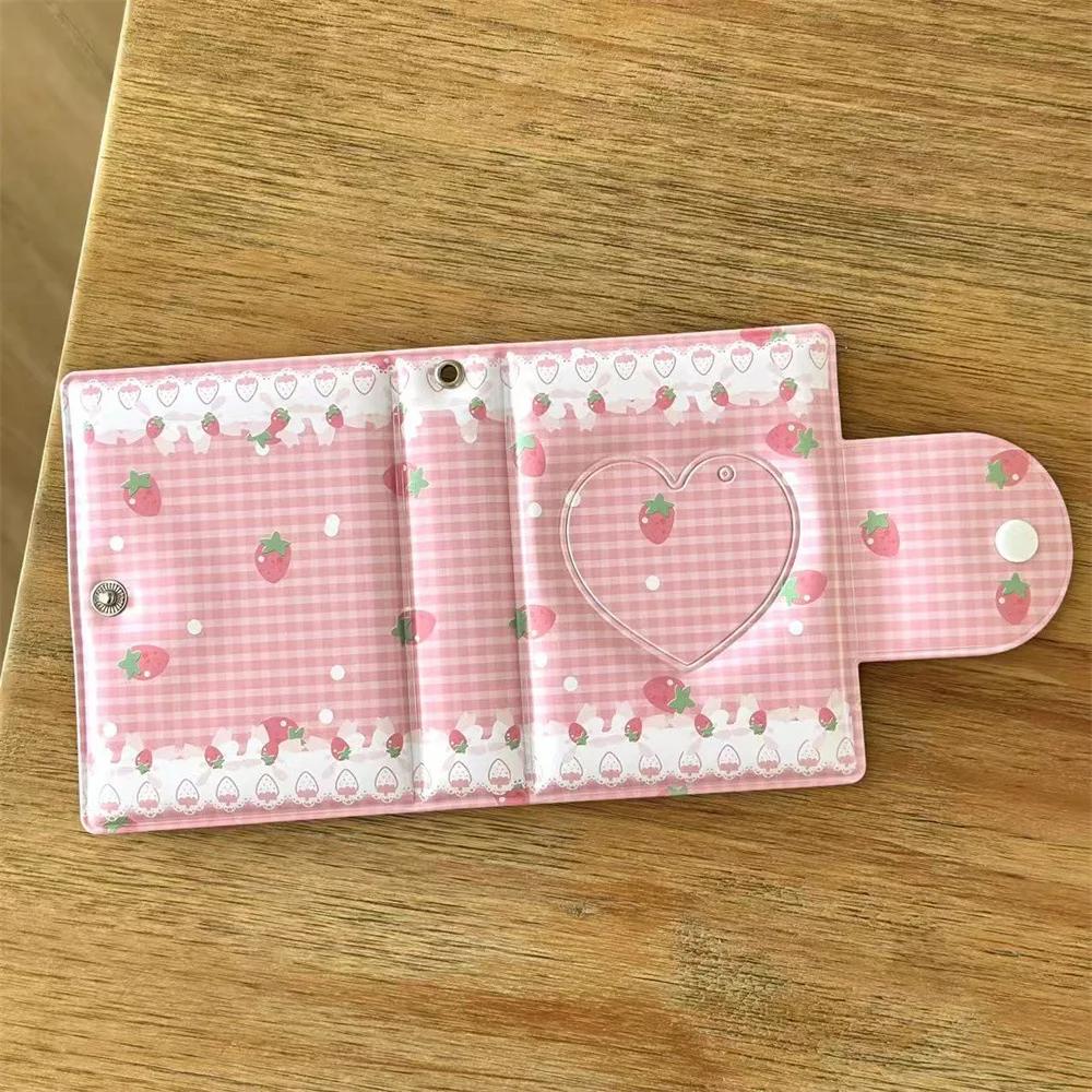 INS Koreanischer Stil Fotokartenhalter Niedlicher 1-Zoll-Ausweisfoto-Aufbewahrungs- und Präsentationsanhänger Schlüsselanhänger Ornamente Geschenk für Star-Chasing-Mädchen – Detail 4