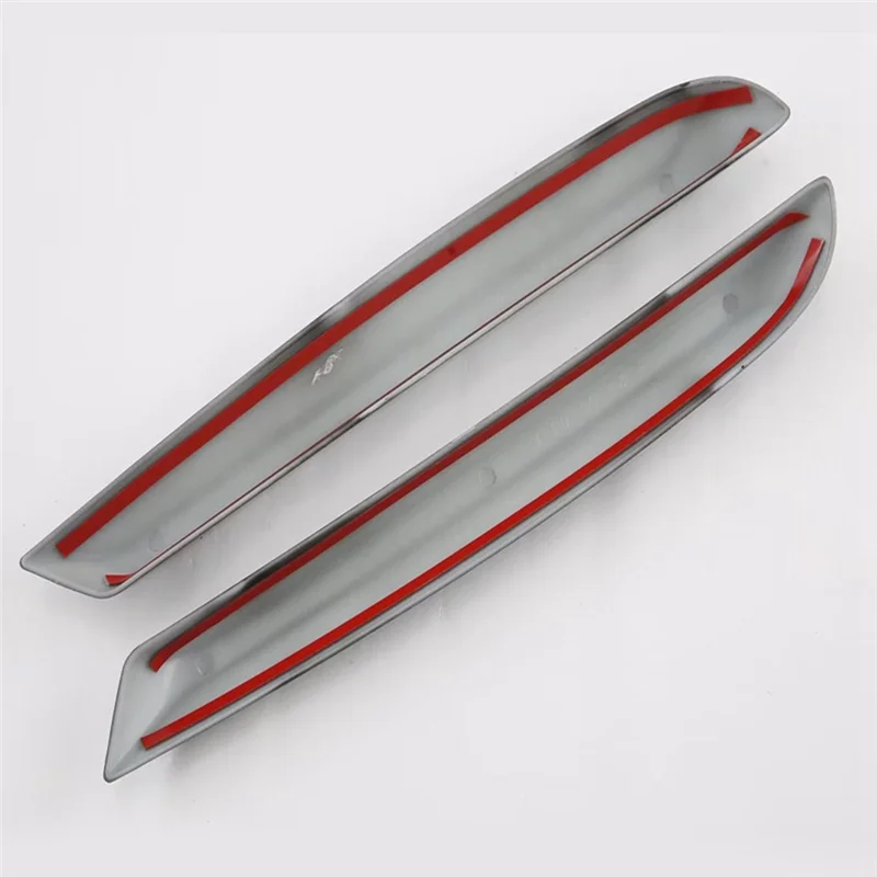 

Car Fog Light Cover Fog Light Trim Sticker Accessories ABS Carbon Fiber For MG 4 MG4 EV Mulan 2023 2024-A65M