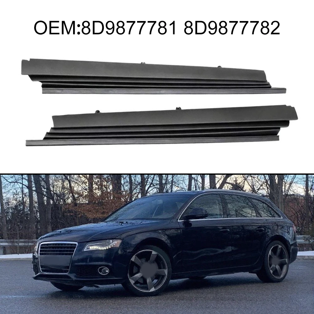 ABS Plastic Cover Trim Cap Set Automotive Grade Material Left And Right Pair Restores Appearance Direct OEM Fitment