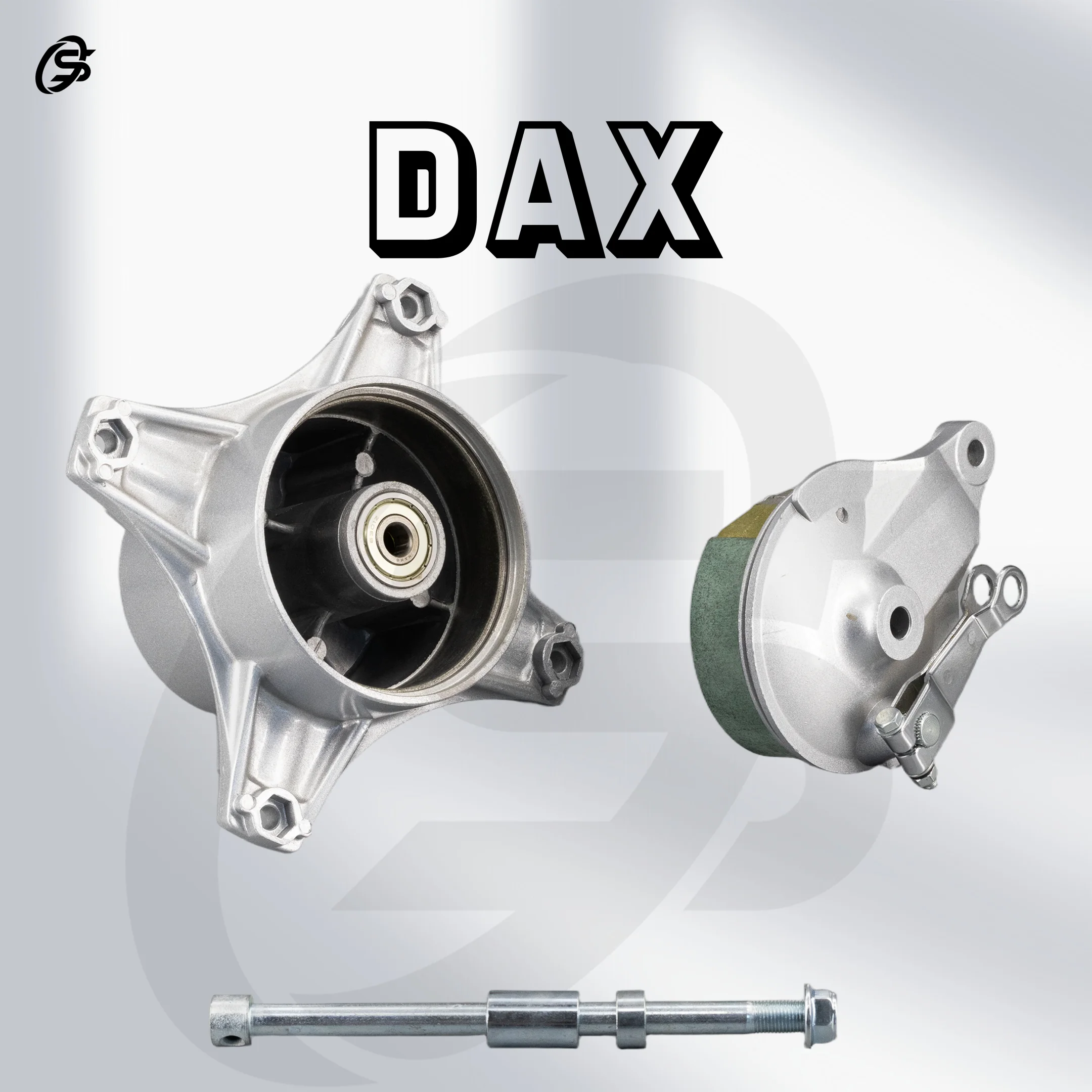 

Ступица заднего барабана DAX CT70, задний барабанный сердечник с осевым барабанным тормозом, вал ступицы DAX CT70, детали, аксессуары для мотоциклов