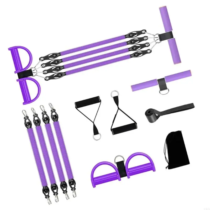 حزام تمارين الكاحل متعدد الوظائف، دواسات القدم القابلة للتنظيم، حزام مقاومة لتمدد الساق، معدات نحت الجسم بالكامل