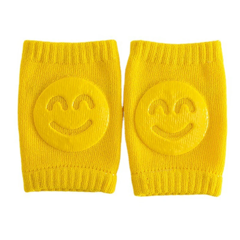 Rodilleras para bebés, calentador de piernas, seguridad, sonrisa, niño y niña, rodillera para gatear, Protector para niños pequeños