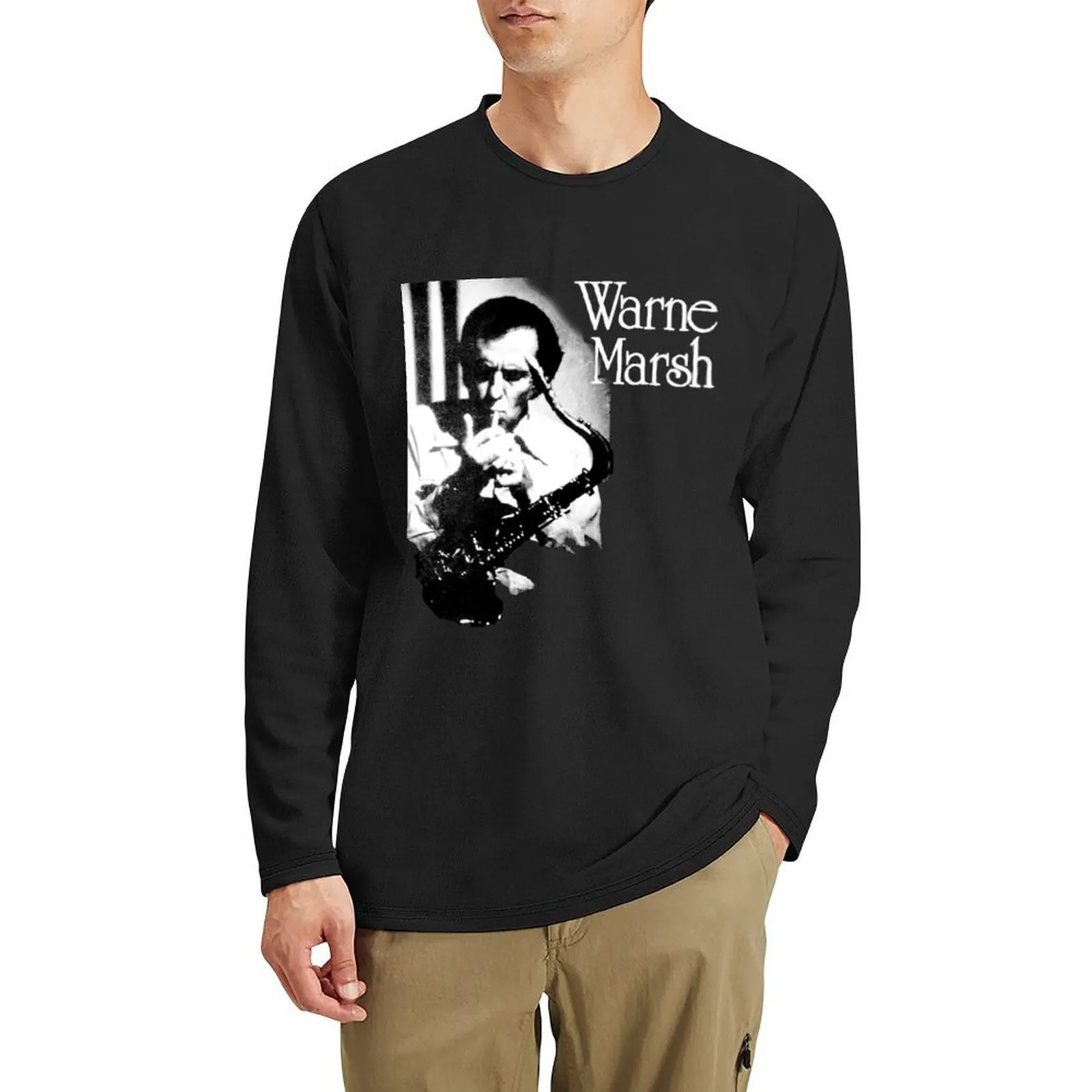 

Warne Marsh - T Shirt Long T-Shirt vintage t custom oversized sublime shirts for men pack