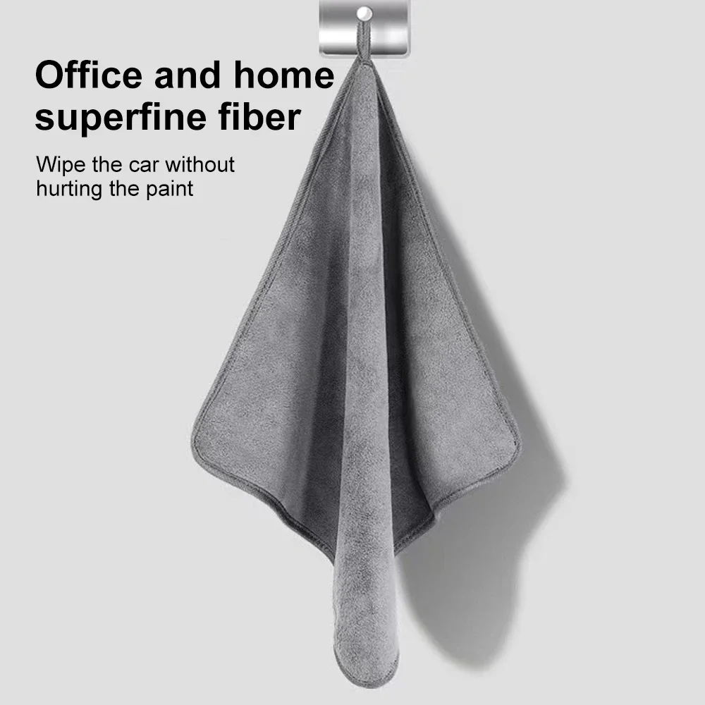 Car Wash High-end Microfiber Towel Car Cleaning Drying Cloth Hemming Car Care Cloth Detailing Wash Towel Car Cleaning