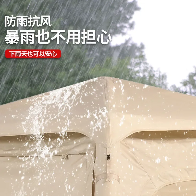 Inflatable Tent Outdoor Portable 5.3m2 Automatic Quick Opening Sun Protection Camping Tourism Outing Equipment