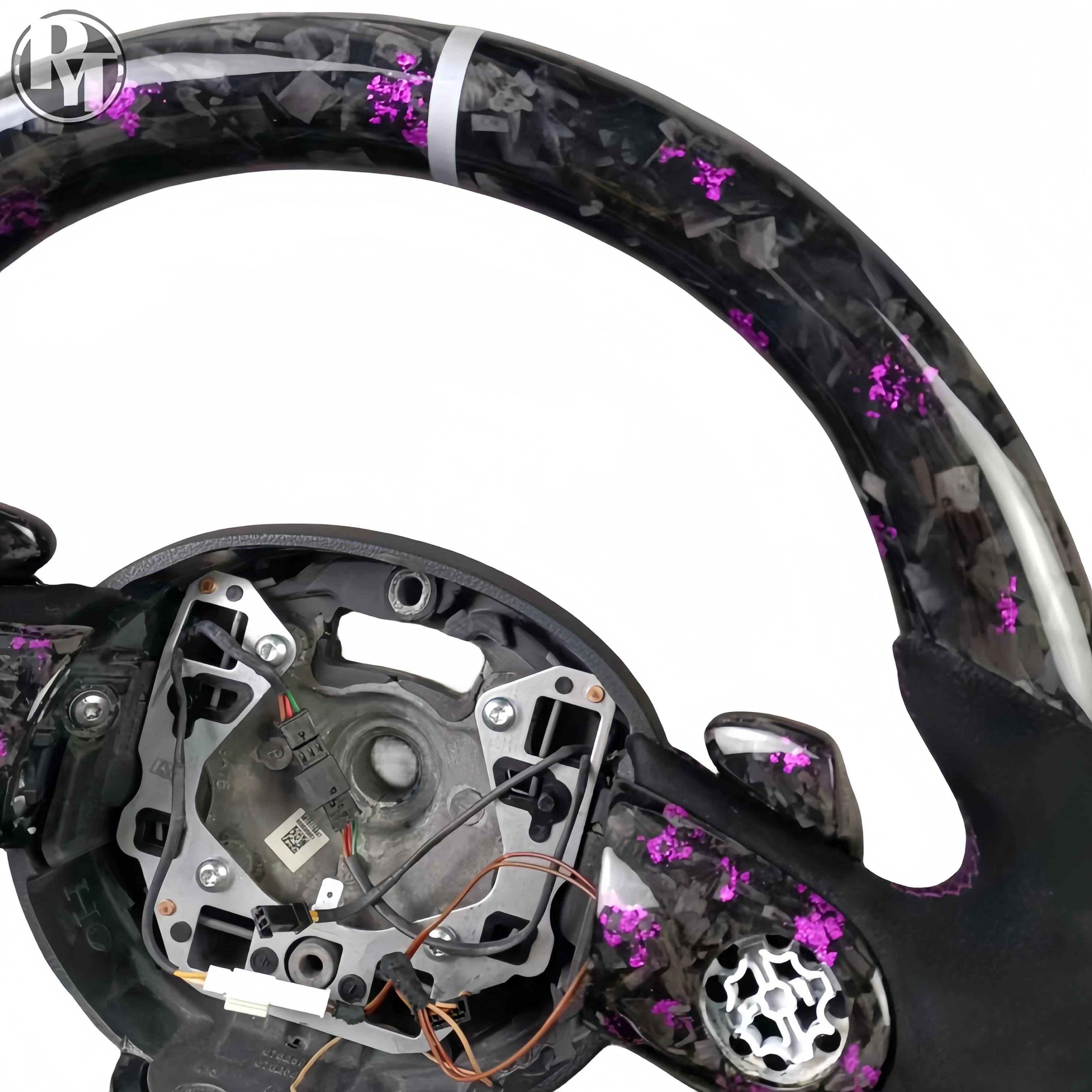 Hot-selling forged carbon fiber steering wheel suitable for  Mini Cooper R55 R56 R60 R61 F55 F56 F57