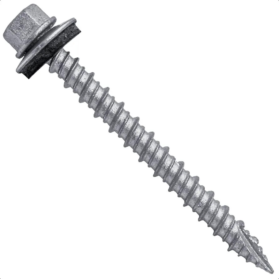 

Metal Roofing Screws: 250 10 x 2 Gaanized Hex Head Sheet Metal Roof Screw. Self Starting Metal to Wood siding Screws. EPDM Wash