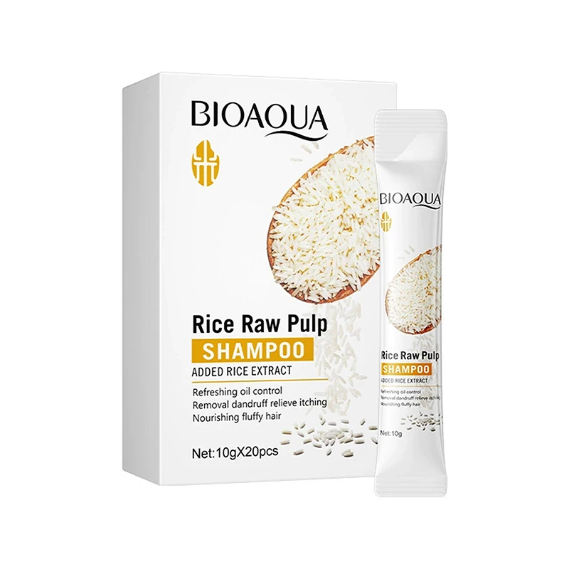 BIOAQUA Rice Milk Hair Mask 5 Seconds Soft Natural Repair Magical Prevent Dryness Split Damage Beauty Gift