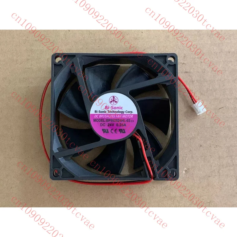 

Для BI-SONIC BP802524HL-03 24 В 0,25 А 80x80x25 мм 2-проводной охлаждающий вентилятор для корпуса