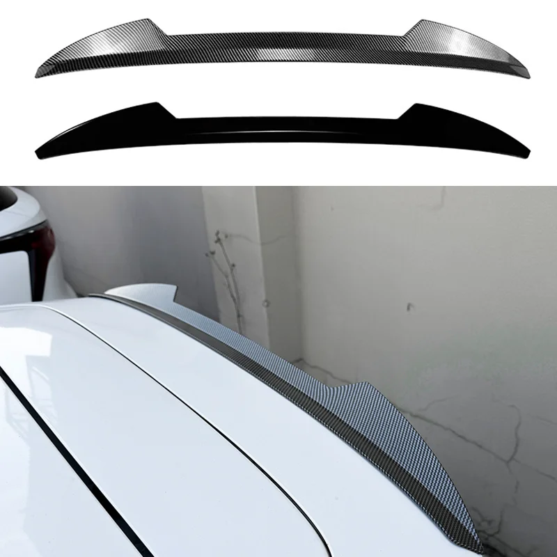 For Ford Fiesta MK7 2008-2017 Car Rear Roof Spoiler Tail Wing Trim Trunk Lip Splitter Styling Body Kits Tuning Car Accessories view 6