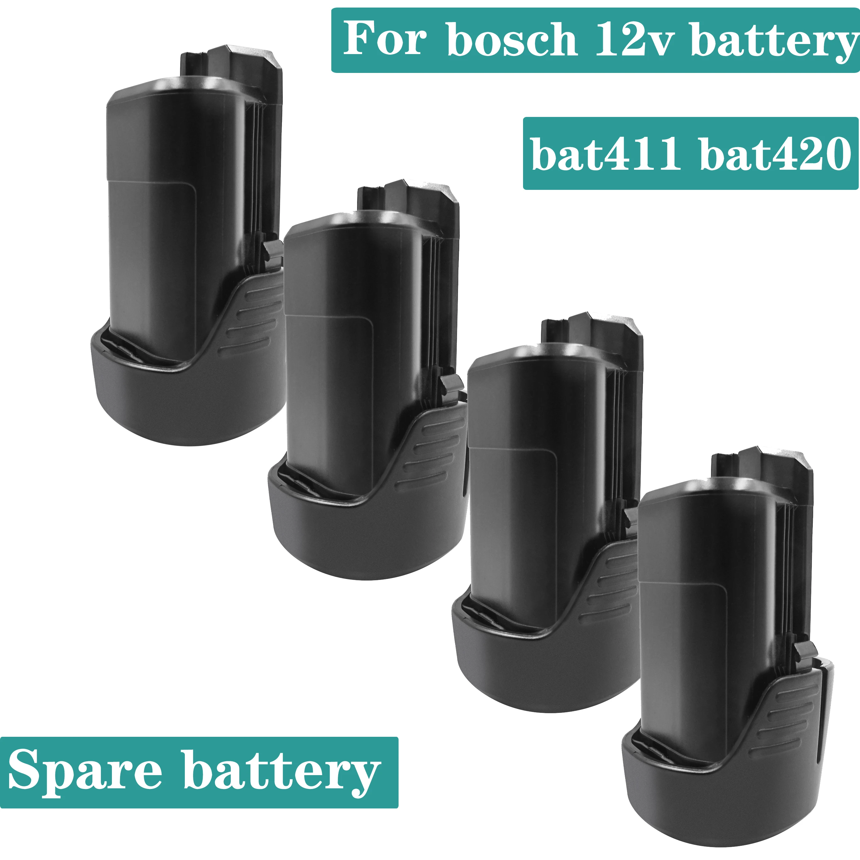 

Battool 6.0Ah Li-ion BAT420 Replacement Battery for Bosch 12V BAT411 BAT411A BAT412 BAT412A BAT413 BAT413A BAT414 Power Tools