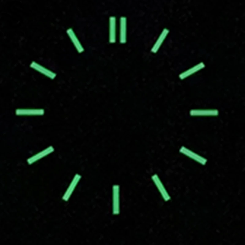 SmileLife الأخضر مضيئة 28.5 مللي متر ساعة جوفاء الهاتفي استبدال لحركة NH35/NH36/NH70 تعديل أجزاء الساعات اكسسوارات