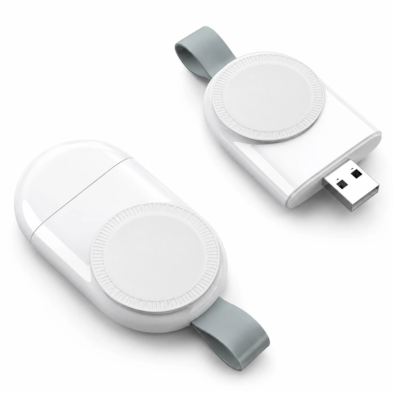 Portable Wireless Magnetic Watch USB A Charger for Apple Watch 9 8 7 SE Ultra Type C Fast Charging Dock for iWatch 6 5 4 3 2