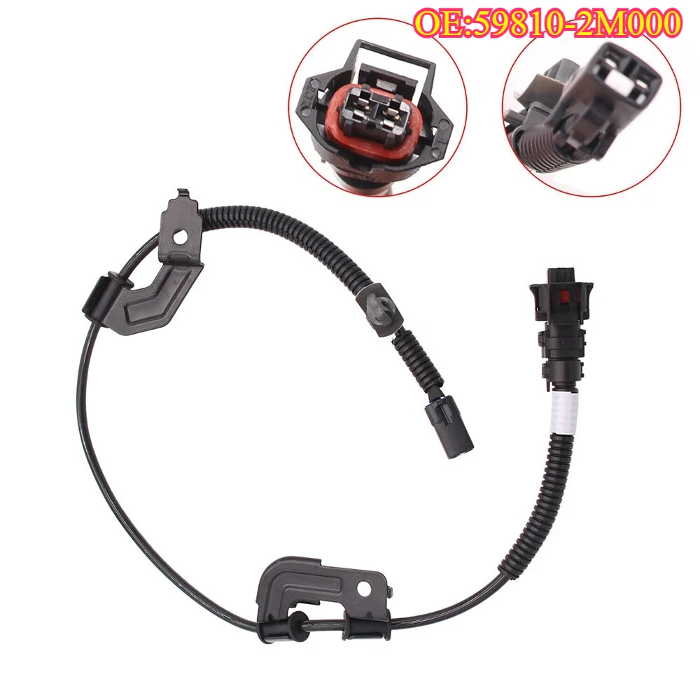 

High quality New For 59810-2M000 Front Left ABS Wheel Speed Sensor For 10-16 Hyundai Genesis Coupe