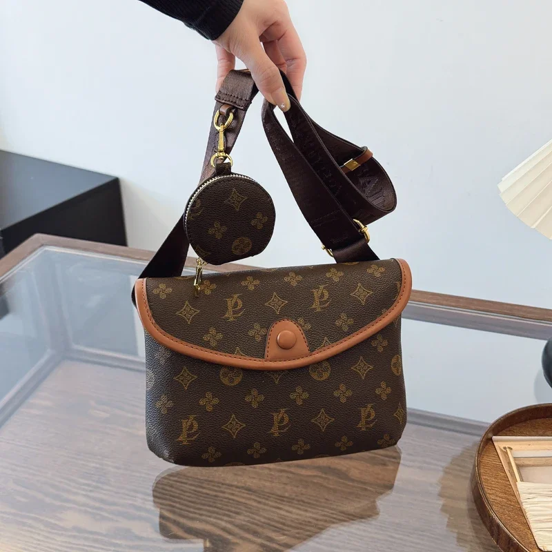 

Luxury Designer Women's Crossbody Bag Premium Leather Handbag Stylish Shoulder Messenger Office Work Purse