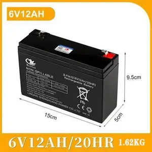 Xe điện trẻ em mạnh mẽ, xe đồ chơi, xe máy, xe đẩy trẻ em, 6v5ah 8ah 10ah 12ah, 12V5Ah 7AH 8AH 12AH 10 Pin bán hàng chính - 5