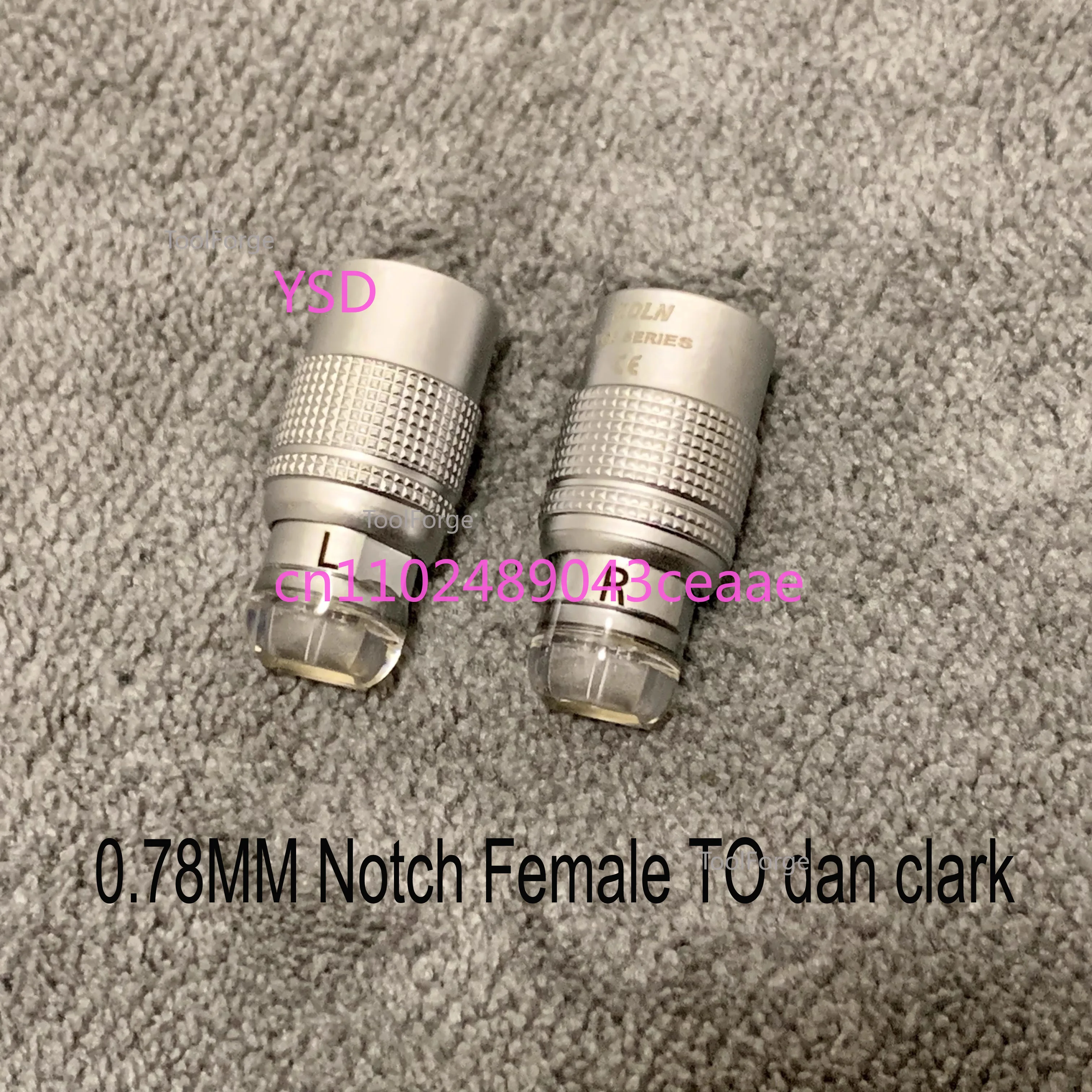 

Пара HIFI-адаптеров 3,5 мм (0,78 мм) MMCX Female на Dan Clark Audio Mr Speakers Ether Alpha Dog Prime, мини-разъем 3,5 мм (1/8 дюйма)