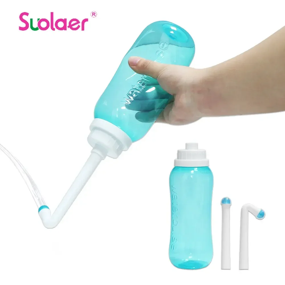 400ml Vagina Ass Bidet Cleaner Hand Held Spray Bottle Intimate Hygiene Personal Cleaner Vaginal Anal Washing Health Care Women