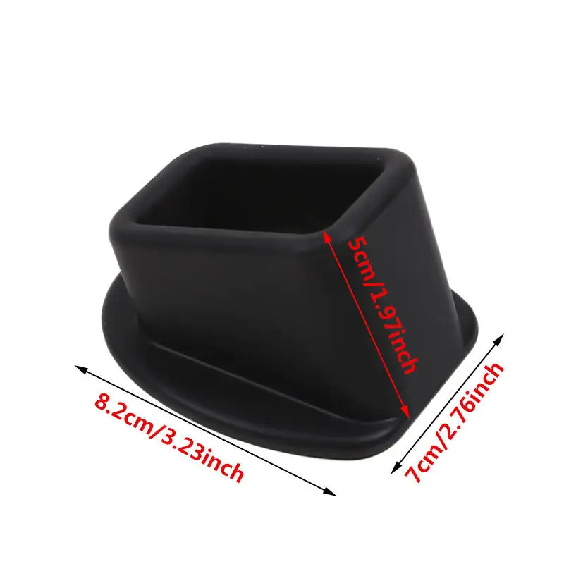 1 قطعة حزام الأمان سيارة قفل تستقيم جهاز فتحة للبطاقات قوس سيليكون مشبك الغطاء الواقي الحرس حزام حامل اكسسوارات السيارات #5