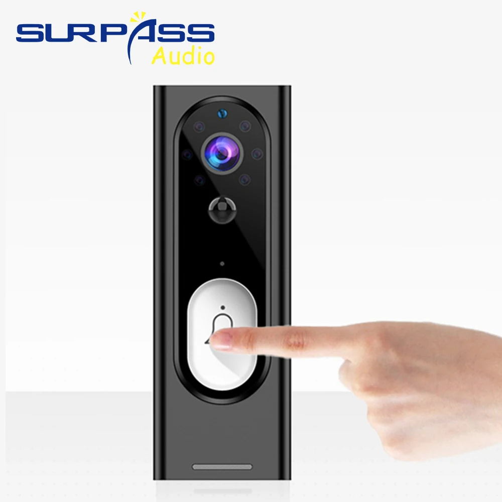 สมาร์ท WIFI พร้อม Night Vision Intercom Doorbell 1080P HD มุมกว้างเลนส์ TUYA โทรศัพท์มือถือรีโมทคอนโทรล security กล้อง