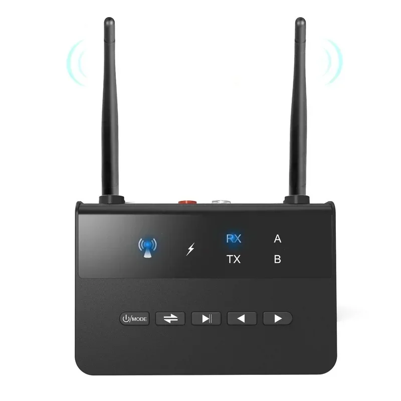 Adaptador de Audio inalámbrico 80M Bluetooth 5,0 Aptx HD LL receptor transmisor de baja latencia conector auxiliar RCA de 3,5mm para auriculares de TV PC
