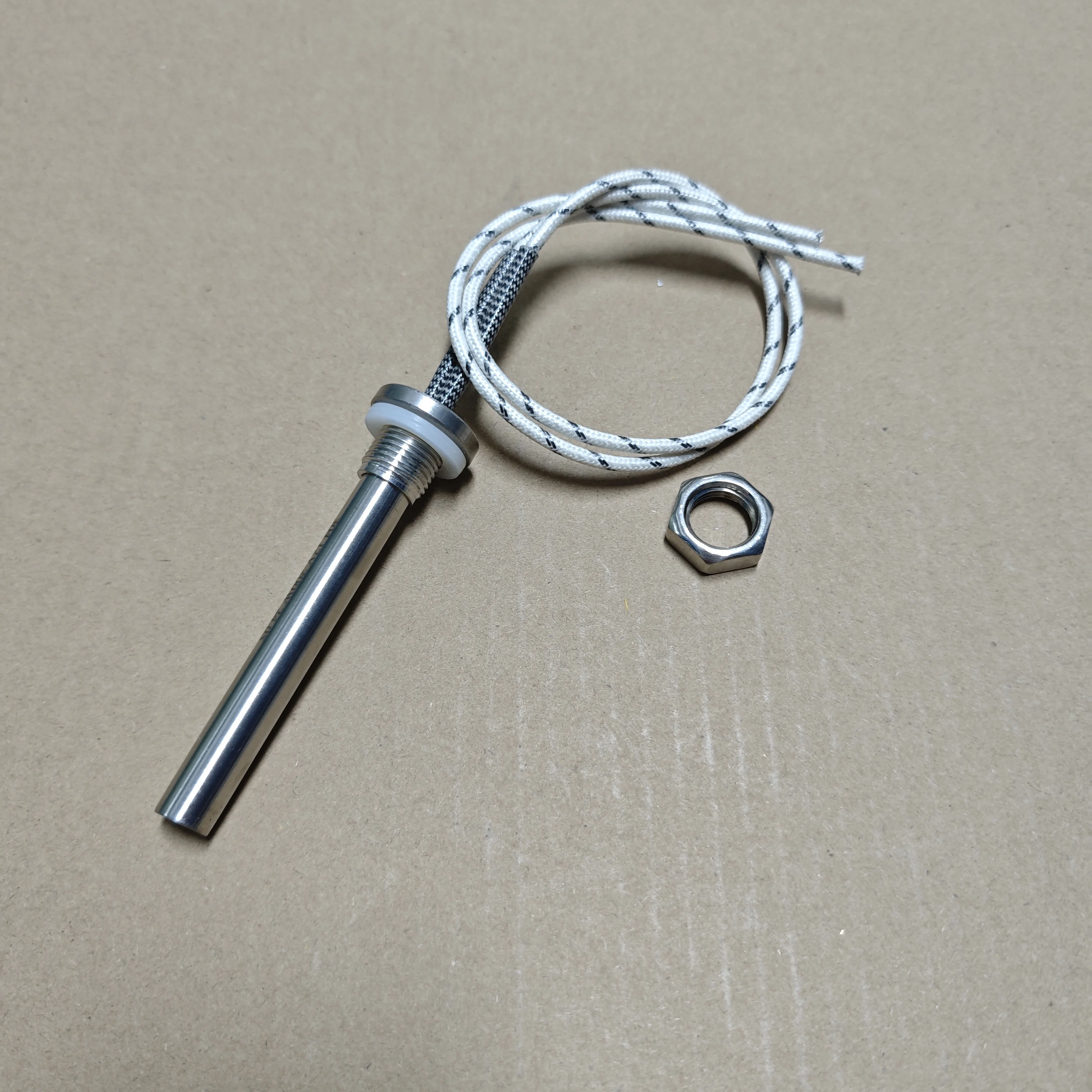 220v Heating Element 12mm Tubular Heater SS 304 Immersion M16 Thread Cartridge Heater 500w/800w/1000w/1200w