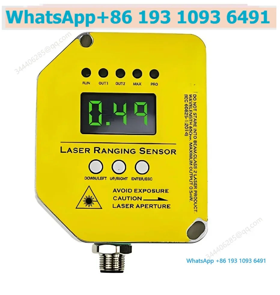 Crane laser anti-collision sensor traffic obstacle detection and early warning
