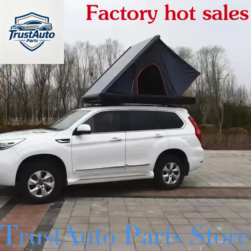 TrustAuto Parts Store Is Having A Hot Sale China Supplier Outdoor Aluminum Square Waterproof Folding Hard Car Roof Top Te