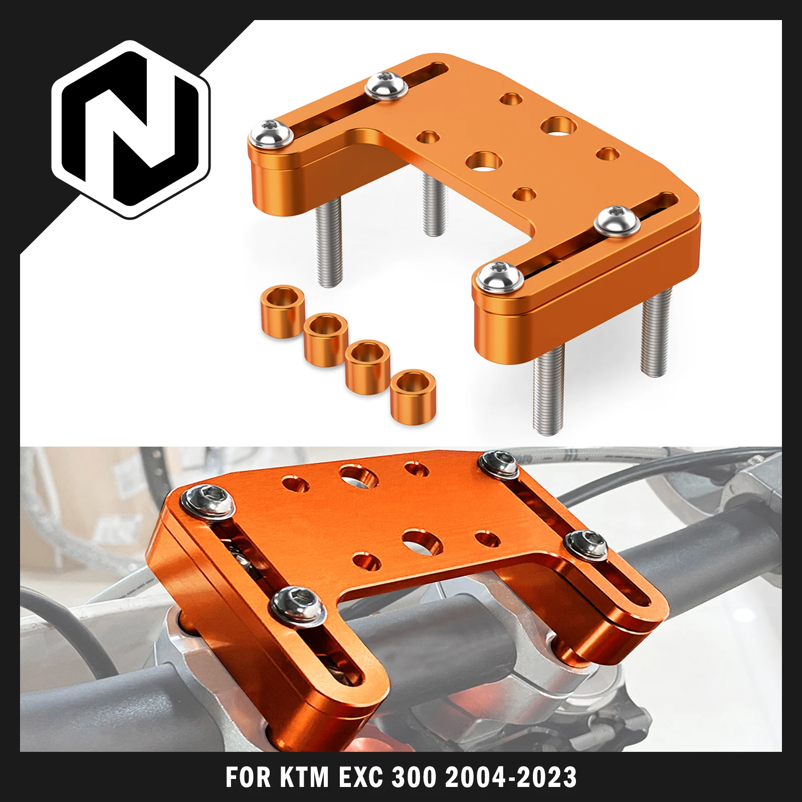 For KTM EXC 300 EXCF 350 EXC 450 SX 125 SXF 250 SXF 450 XCW 300 XCF 350 2004-2023 GPS Bracket Stout Mount For Husqvarna TE 300