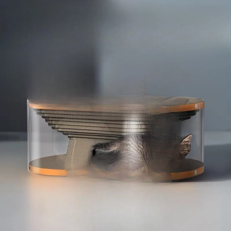 

Cat scratching board cat nest tunnel cat drilling artifact