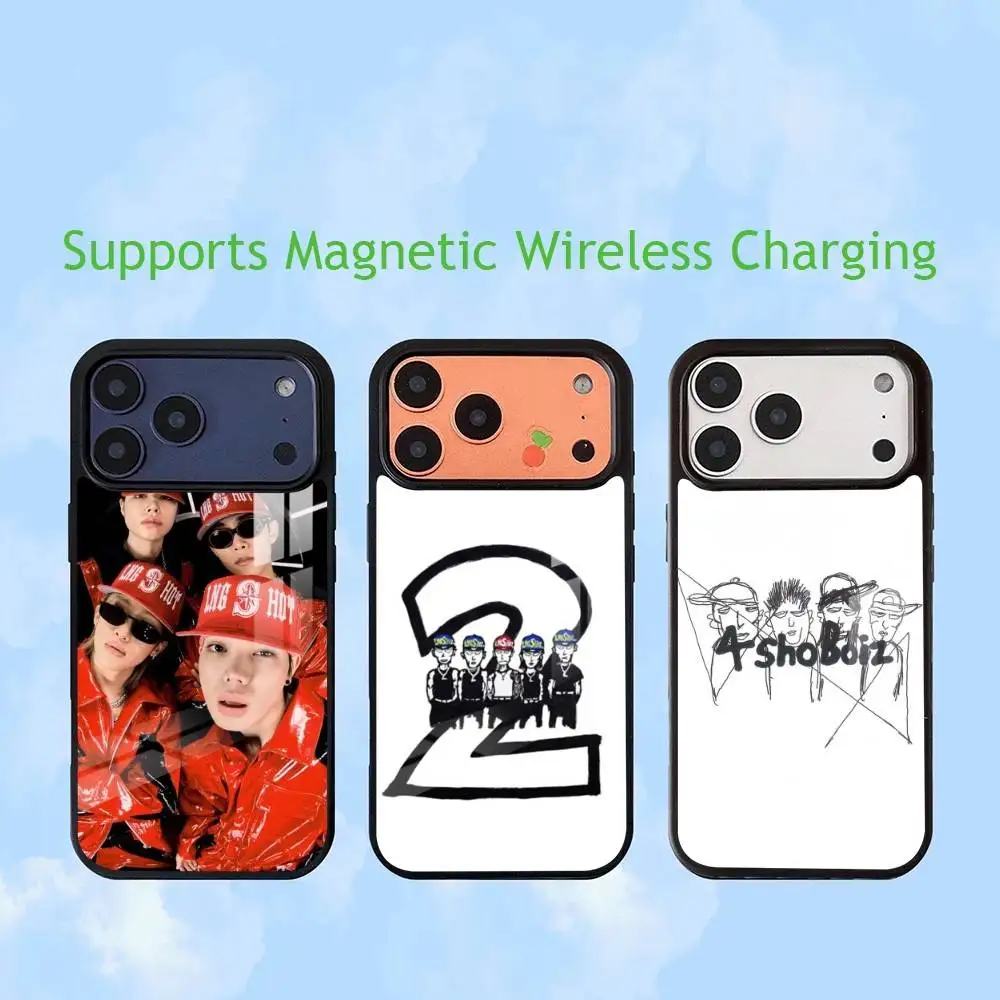 LNGSHOT Hip-hop Luxury Phone Case For iPhone17,16,15,14,13,12,11 Plus,Pro Supports Magnetic Wireless Charging