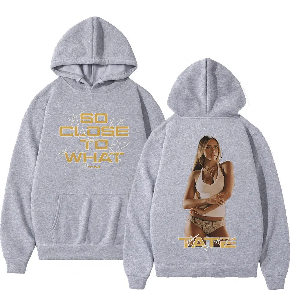 تيت ماكراي قريب جدا ما 2025 ألبوم هوديس الرجال النساء الملابس موضة Harajuku قمصان سويت شيرت بقلنسوة المتضخم هوديي الخريف