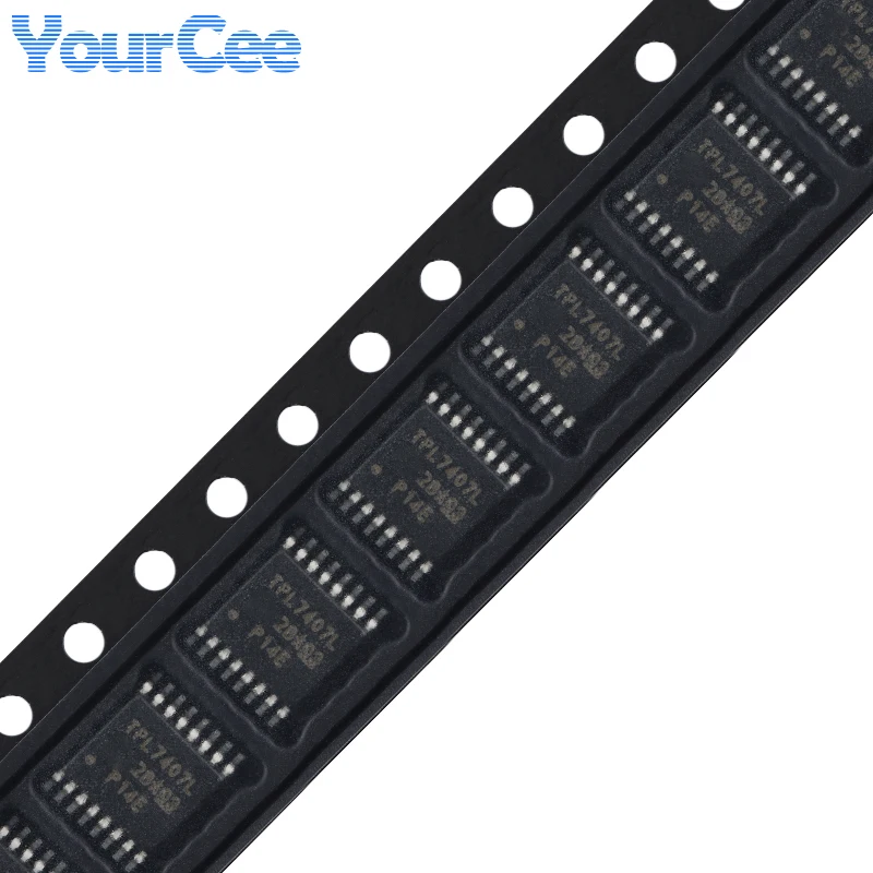 10 قطعة/2 قطعة TPL7407 TPL7407LPWR TSSOP-16 TSSOP16 الجهد العالي عالية الحالي NMOS الترانزستور صفيف IC رقاقة الدوائر المتكاملة