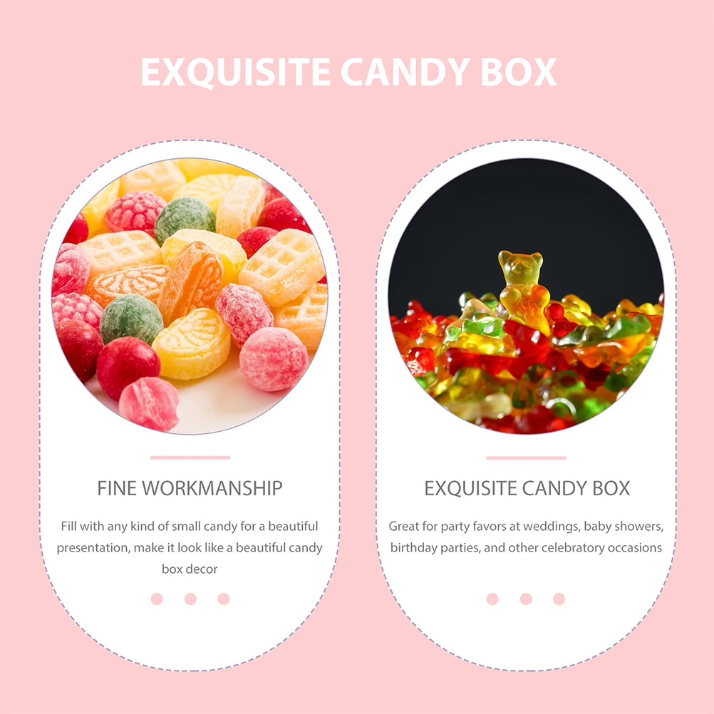 

4pcs Pumpkin Carriage Candy Boxes Wedding Halloween Gift Storage Cases Metal Party Packaging Container Creative Chocolate Box